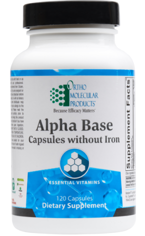 Alpha Base Capsules Without Iron